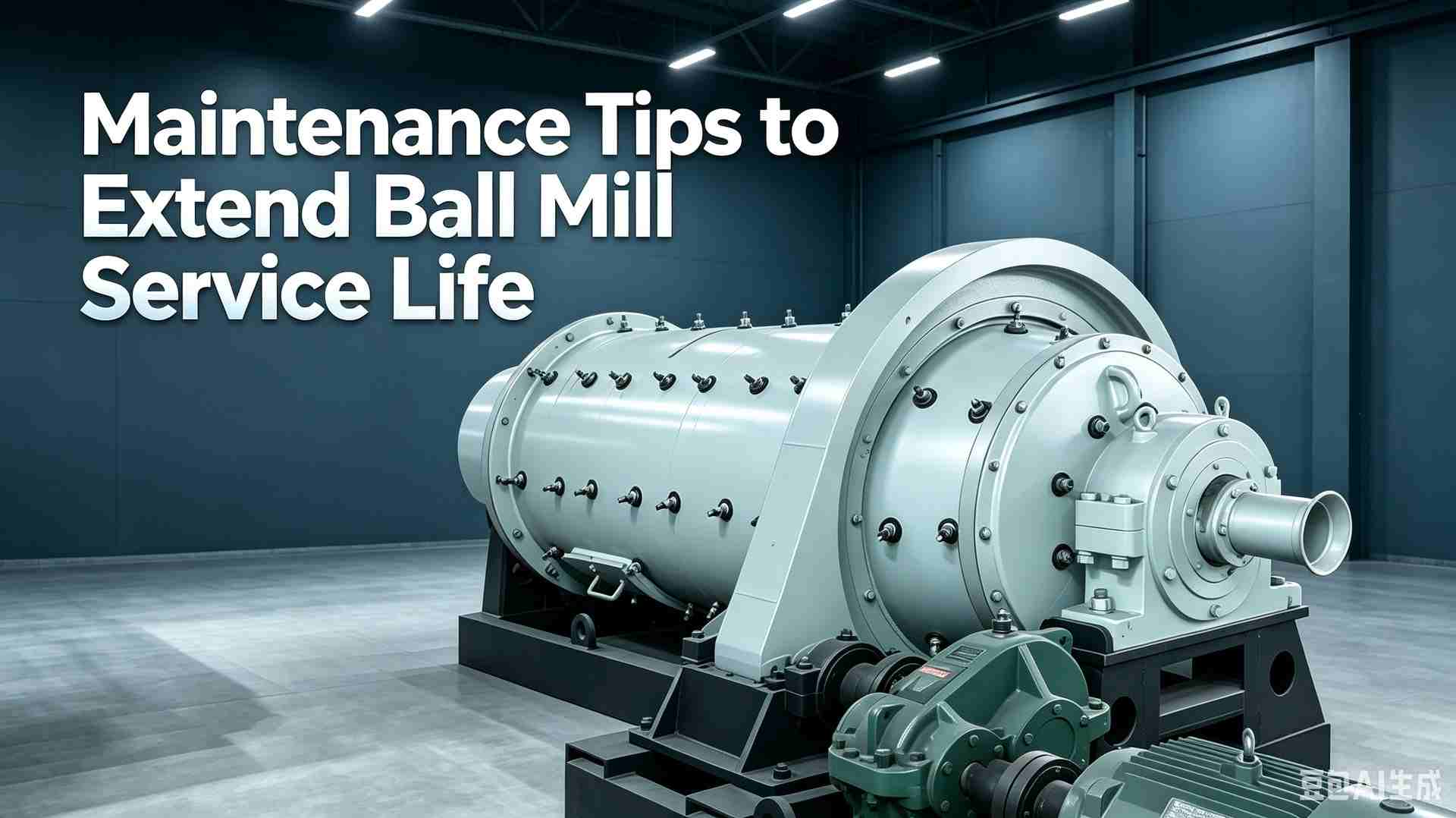 Conseils de maintenance pour prolonger la durée de vie de la moulinette à billes