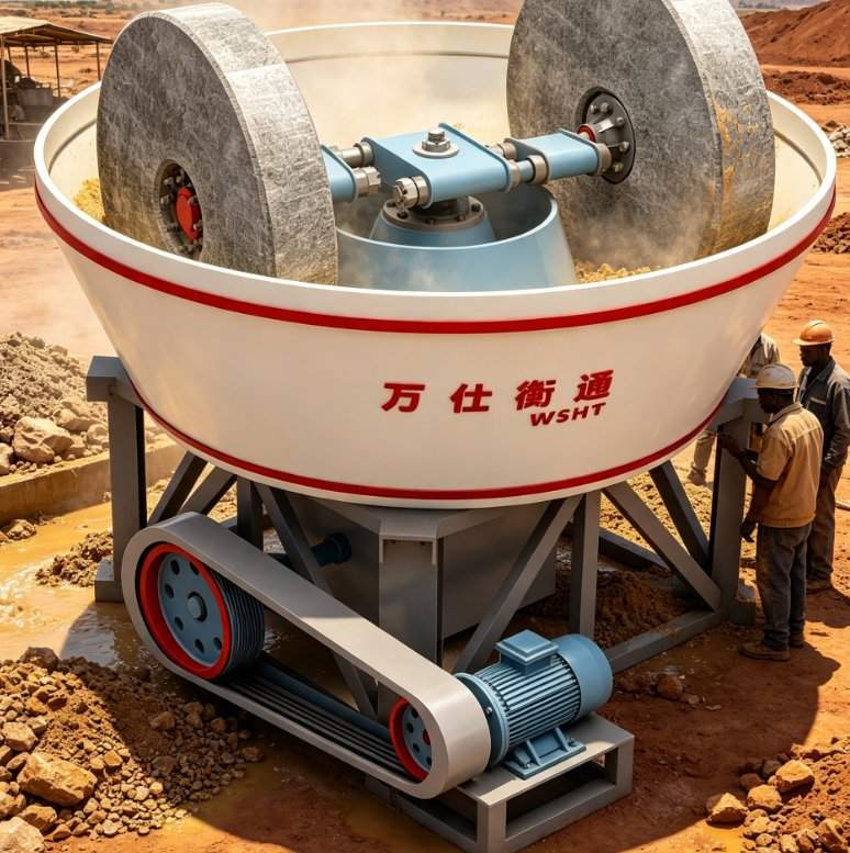 Machine de broyage du minerai d