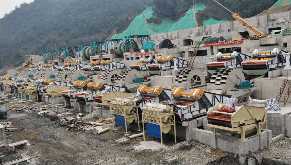 Projet Dexing Hongtai Stone Matériaux de construction écologiques, Jiangxi, Chine